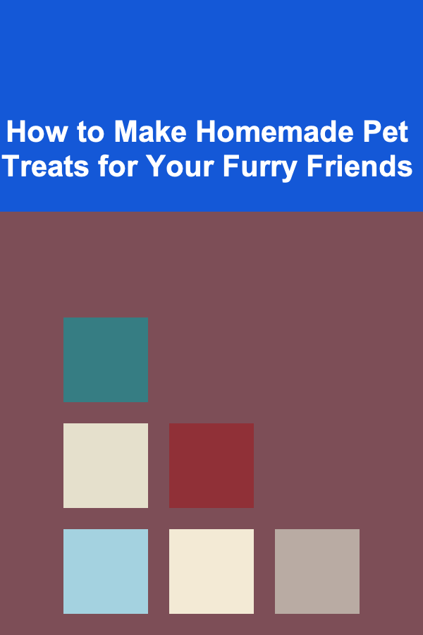 How to Make Homemade Pet Treats for Your Furry Friends