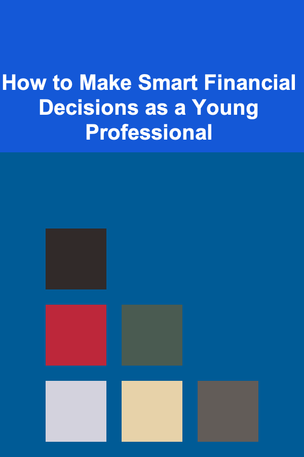 How to Make Smart Financial Decisions as a Young Professional
