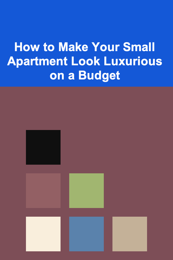 How to Make Your Small Apartment Look Luxurious on a Budget