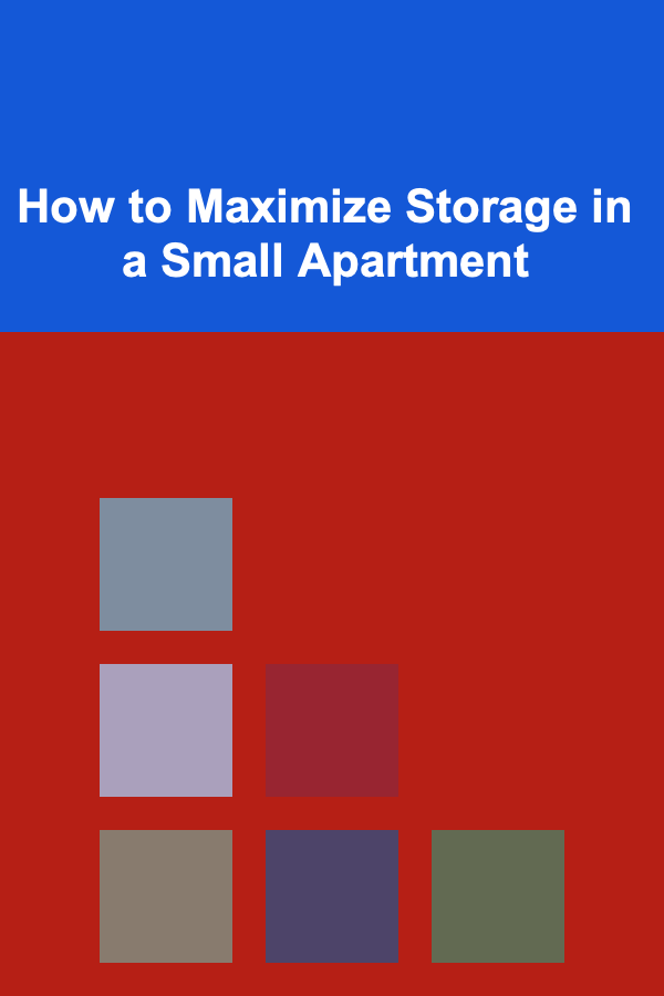 How to Maximize Storage in a Small Apartment