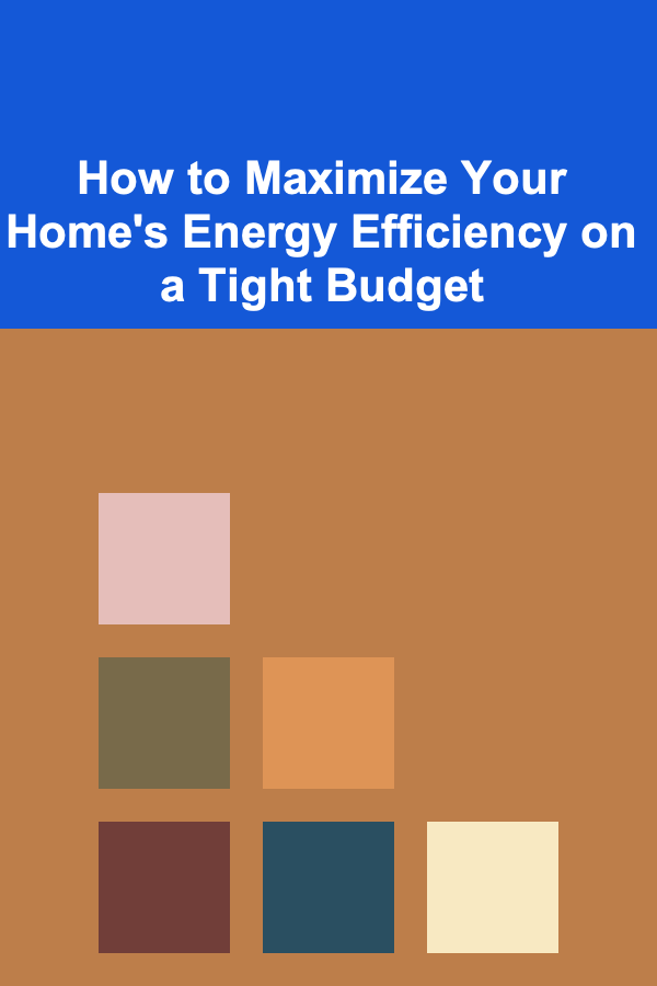 How to Maximize Your Home's Energy Efficiency on a Tight Budget