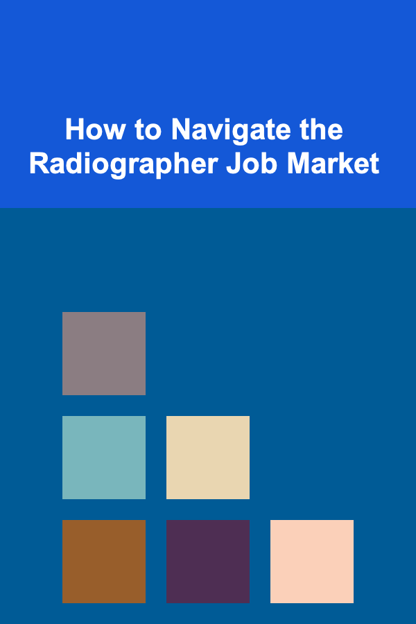 How to Navigate the Radiographer Job Market