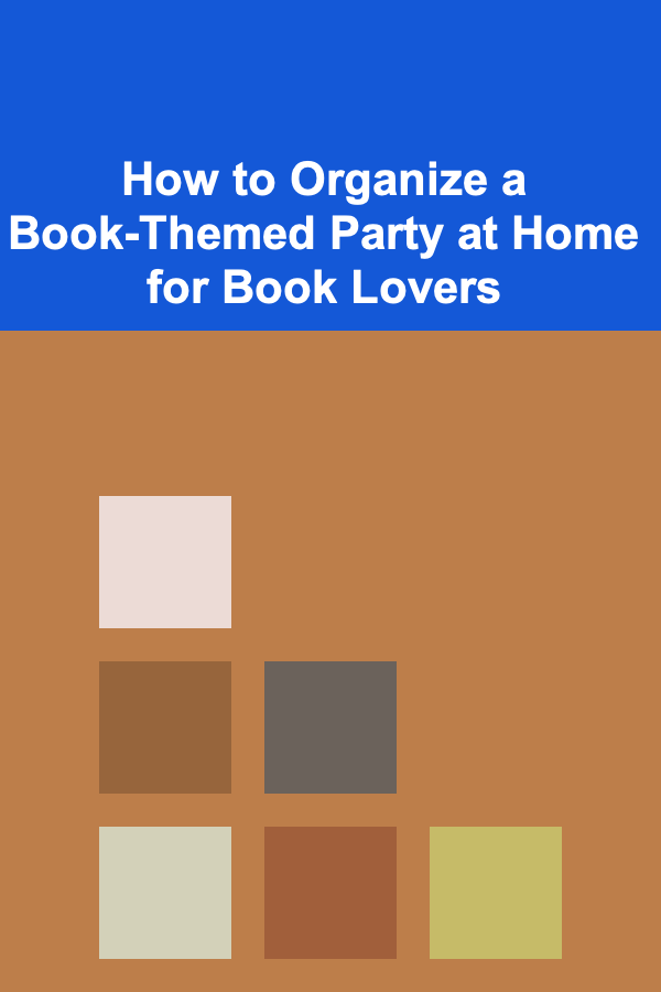 How to Organize a Book-Themed Party at Home for Book Lovers