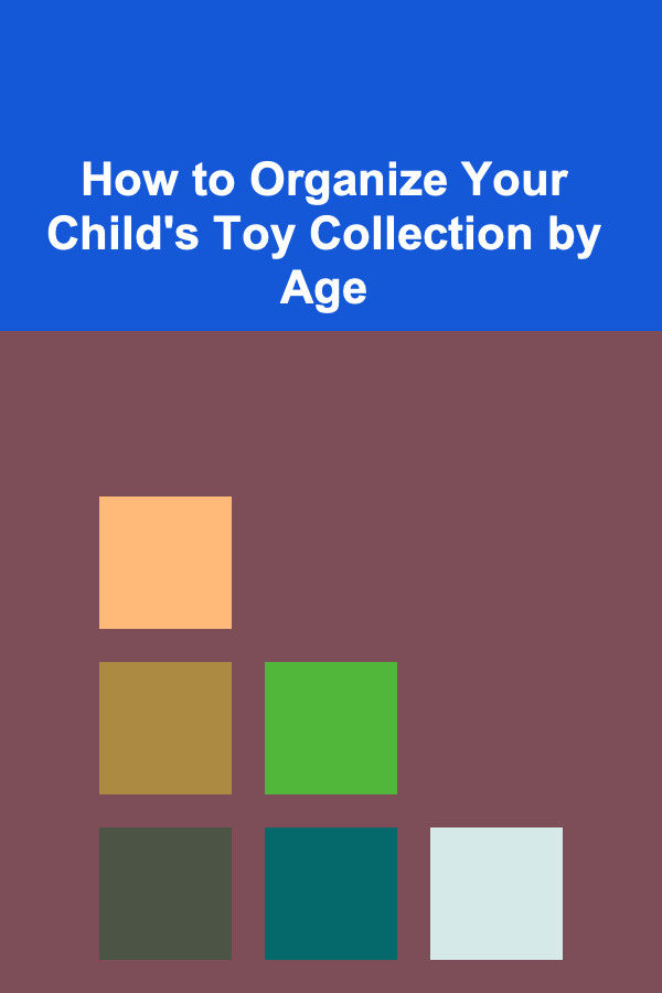 How to Organize Your Child's Toy Collection by Age