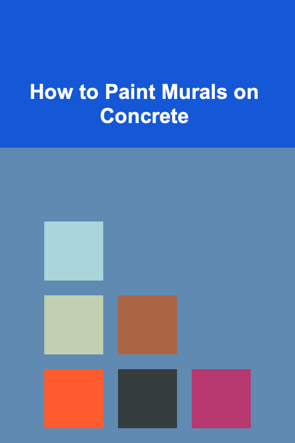 How to Paint Murals on Concrete
