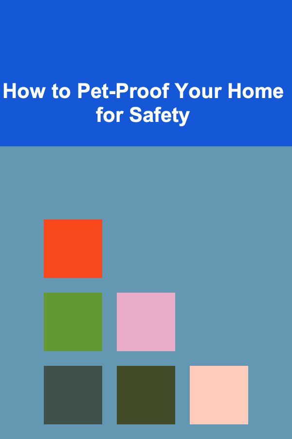 How to Pet-Proof Your Home for Safety