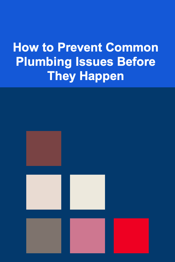 How to Prevent Common Plumbing Issues Before They Happen