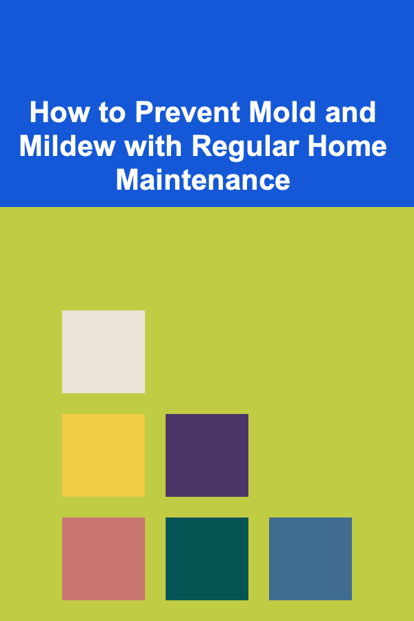 How to Prevent Mold and Mildew with Regular Home Maintenance