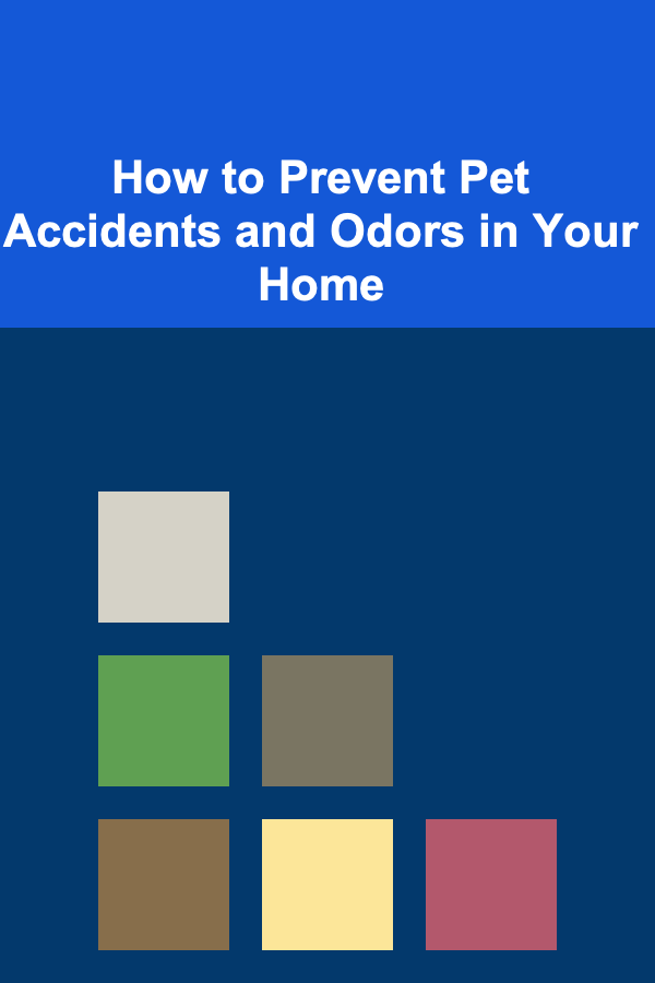 How to Prevent Pet Accidents and Odors in Your Home