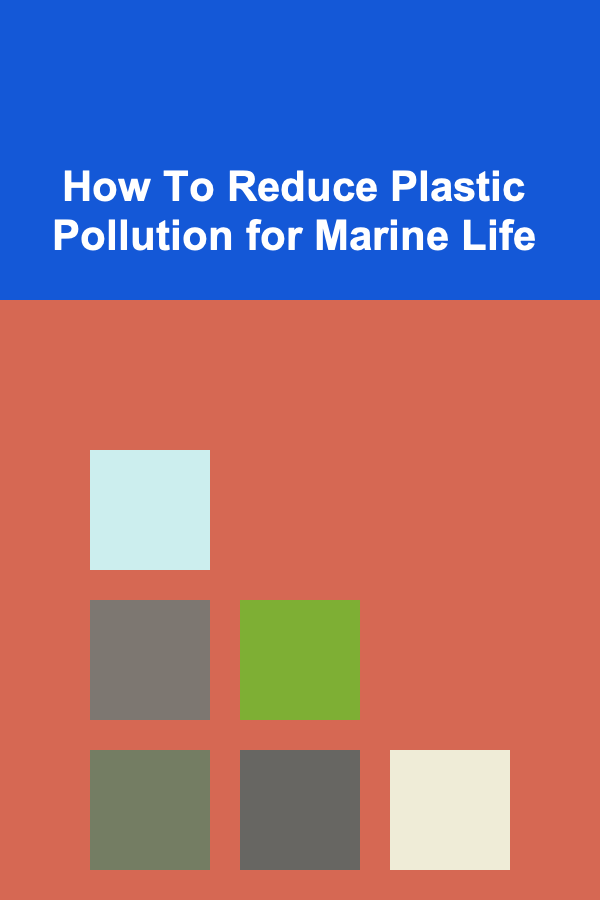 How To Reduce Plastic Pollution for Marine Life