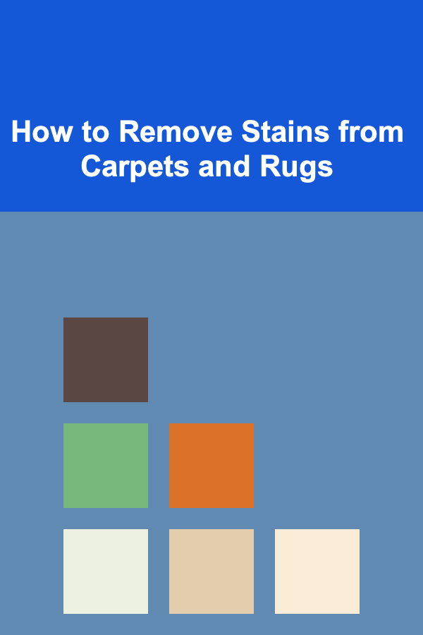 How to Remove Stains from Carpets and Rugs
