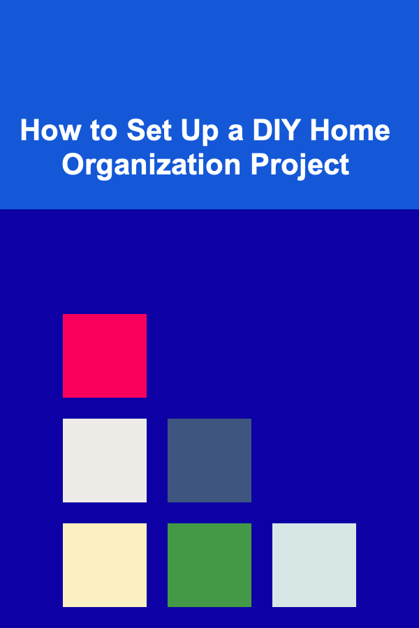 How to Set Up a DIY Home Organization Project