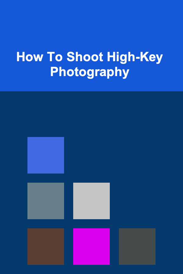 How To Shoot High-Key Photography