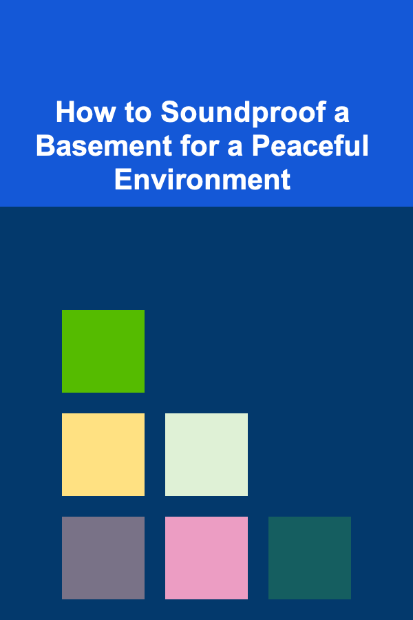 How to Soundproof a Basement for a Peaceful Environment