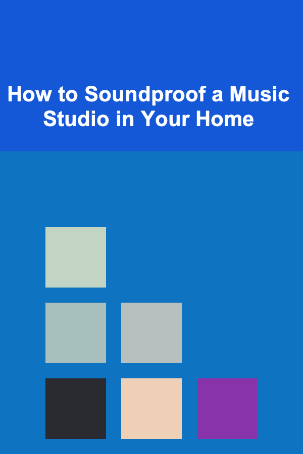 How to Soundproof a Music Studio in Your Home