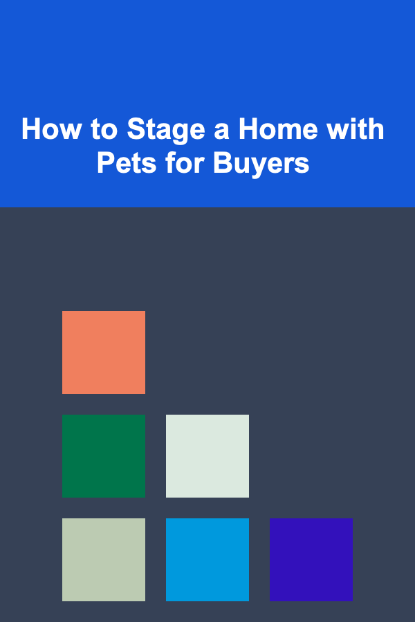How to Stage a Home with Pets for Buyers