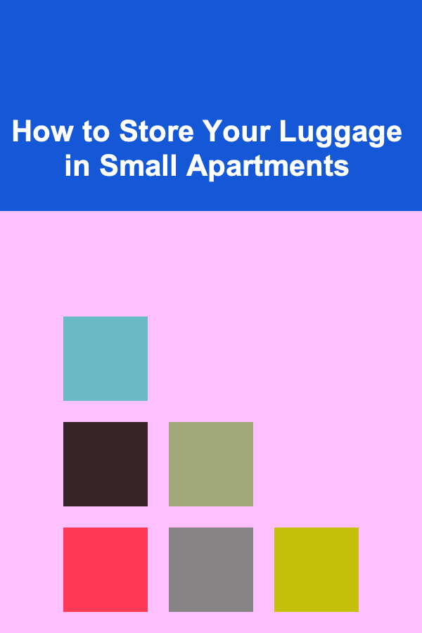 How to Store Your Luggage in Small Apartments