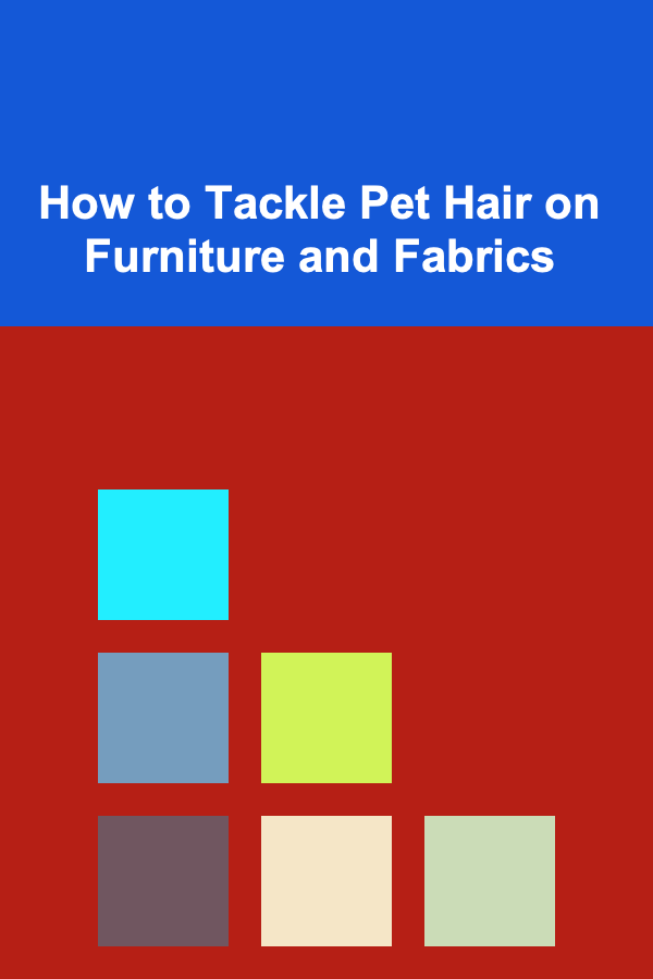 How to Tackle Pet Hair on Furniture and Fabrics
