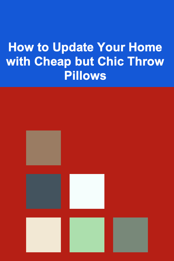 How to Update Your Home with Cheap but Chic Throw Pillows