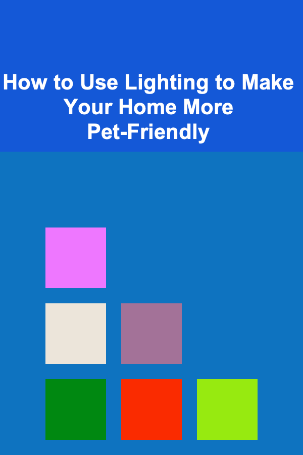How to Use Lighting to Make Your Home More Pet-Friendly
