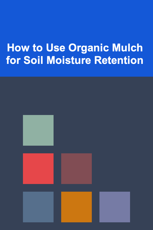 How to Use Organic Mulch for Soil Moisture Retention