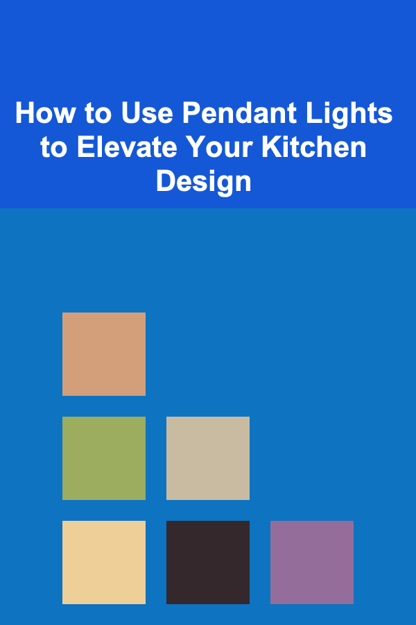 How to Use Pendant Lights to Elevate Your Kitchen Design