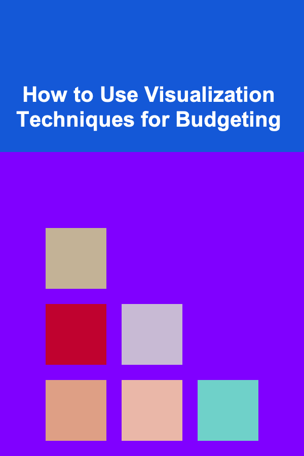 How to Use Visualization Techniques for Budgeting