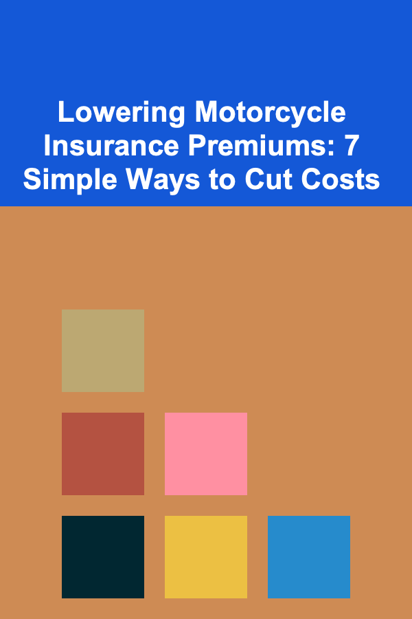Lowering Motorcycle Insurance Premiums: 7 Simple Ways to Cut Costs
