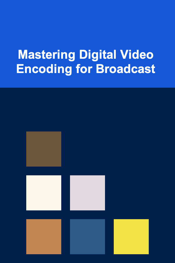 Mastering Digital Video Encoding for Broadcast
