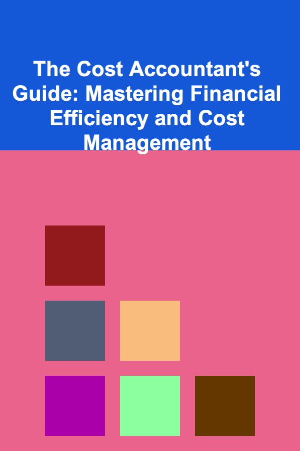 The Cost Accountant's Guide: Mastering Financial Efficiency and Cost Management