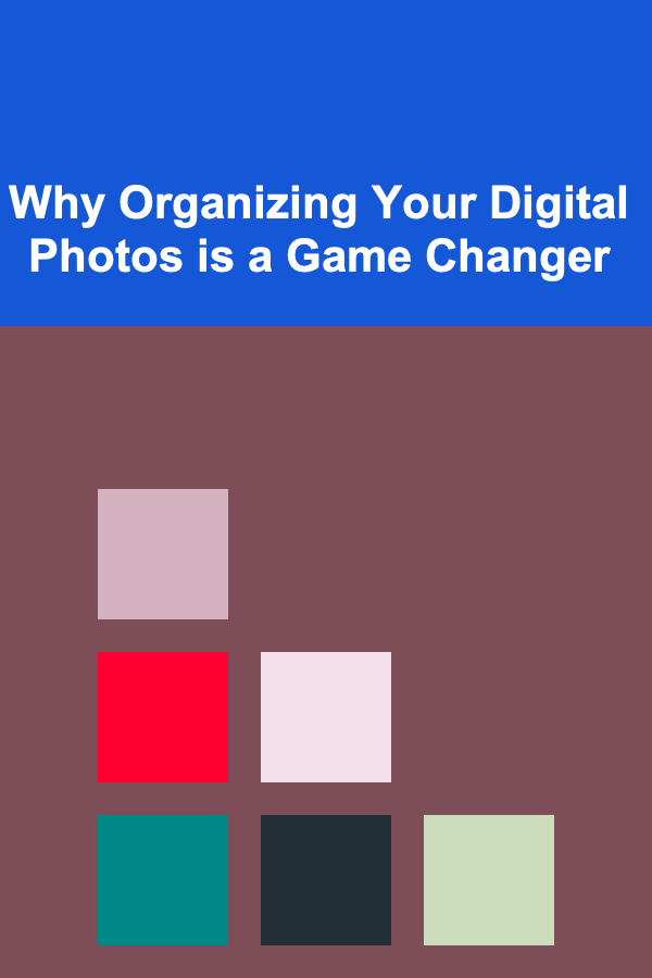 Why Organizing Your Digital Photos is a Game Changer